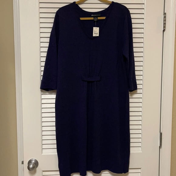 Lane Bryant Dresses & Skirts - Lane Bryant Eggplant Purple Sweater Dress 14